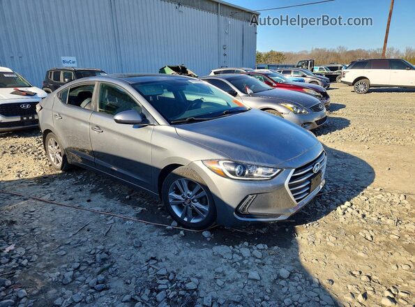 KMHD84LF5HU380096 2017 HYUNDAI ELANTRA Silver 