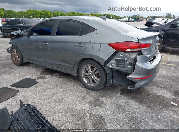 KMHD84LF5HU401268 2017 HYUNDAI ELANTRA Gray Հետևի ձախ