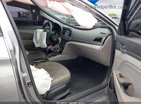 KMHD84LF5HU401268 2017 HYUNDAI ELANTRA Gray Սալոնի դիմացի տեսք