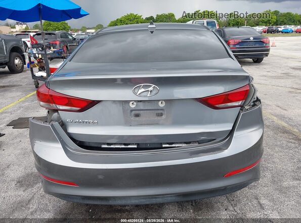 KMHD84LF5HU401268 2017 HYUNDAI ELANTRA Gray 