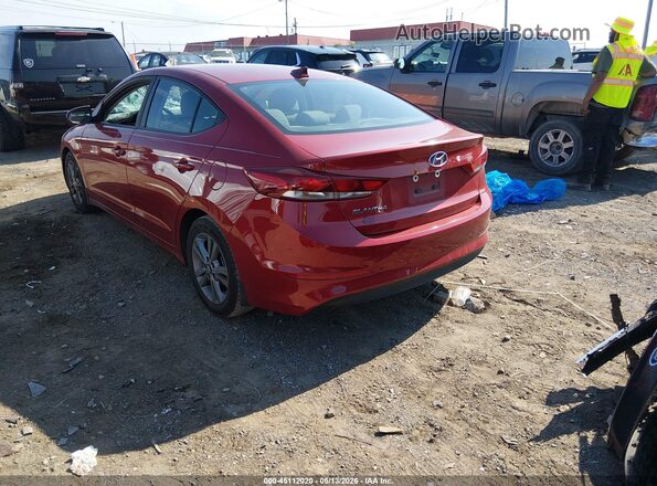 KMHD84LF5JU472721 2018 HYUNDAI ELANTRA Red 
