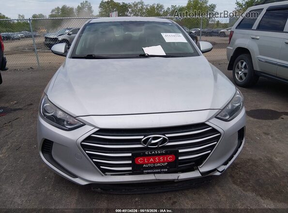 KMHD84LF5JU620771 2018 HYUNDAI ELANTRA Silver 