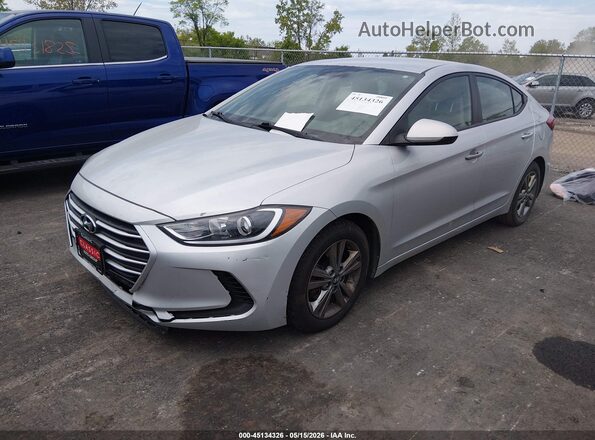 KMHD84LF5JU620771 2018 HYUNDAI ELANTRA Silver 