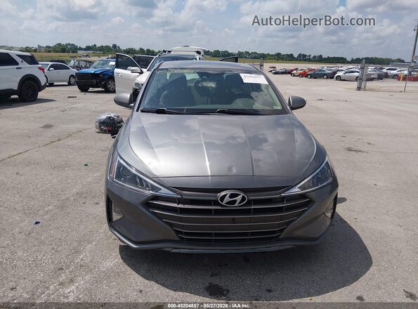 KMHD84LF5KU769098 2019 HYUNDAI ELANTRA Black Սալոնի հետևի տեսք