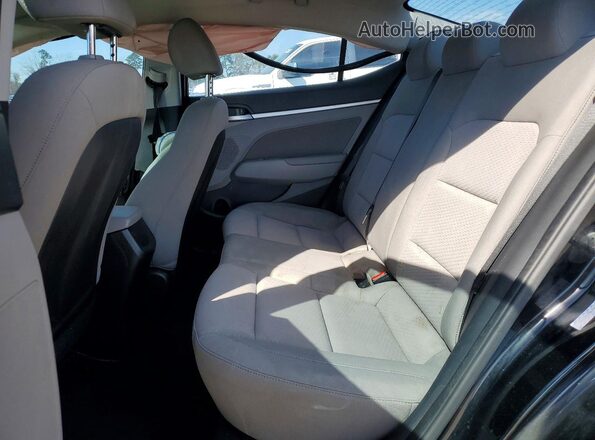 KMHD84LF5KU769960 2019 HYUNDAI ELANTRA Black Вид задніх сидінь