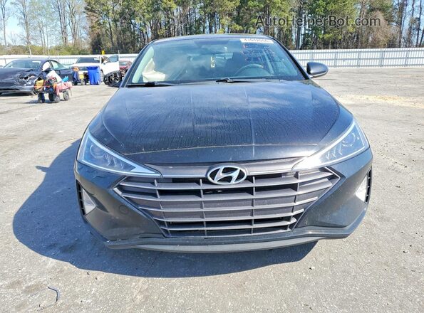 KMHD84LF5KU769960 2019 HYUNDAI ELANTRA Black Вид спереду