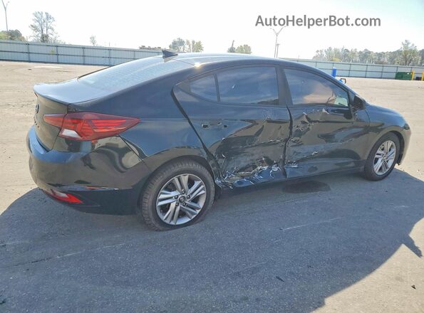 KMHD84LF5KU769960 2019 HYUNDAI ELANTRA Black Задня права чверть