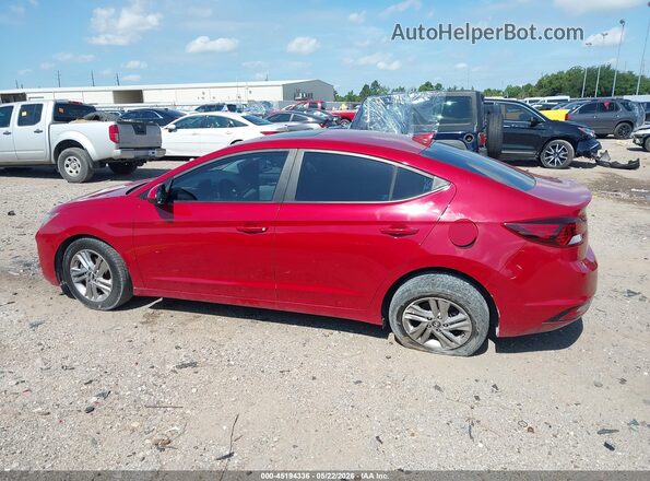 KMHD84LF5KU772597 2019 HYUNDAI ELANTRA Red Панорамний вид салону 360°