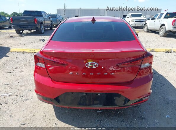 KMHD84LF5KU772597 2019 HYUNDAI ELANTRA Red 