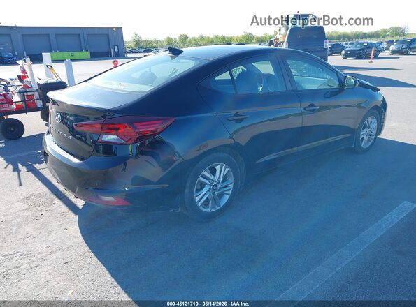 KMHD84LF5LU040777 2020 HYUNDAI ELANTRA Черный Задняя правая четверть