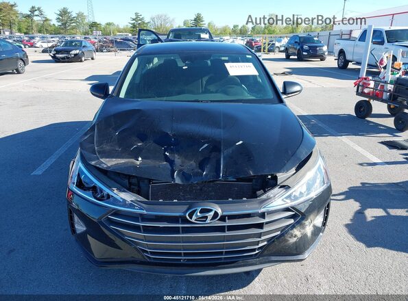 KMHD84LF5LU040777 2020 HYUNDAI ELANTRA Черный Вид щитка приборов