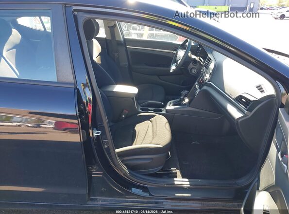 KMHD84LF5LU040777 2020 HYUNDAI ELANTRA Черный Вид салона спереди