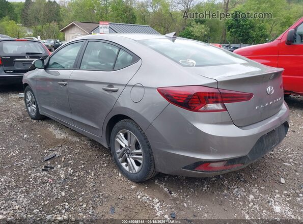 KMHD84LF5LU062696 2020 HYUNDAI ELANTRA Gray Trasero izquierdo
