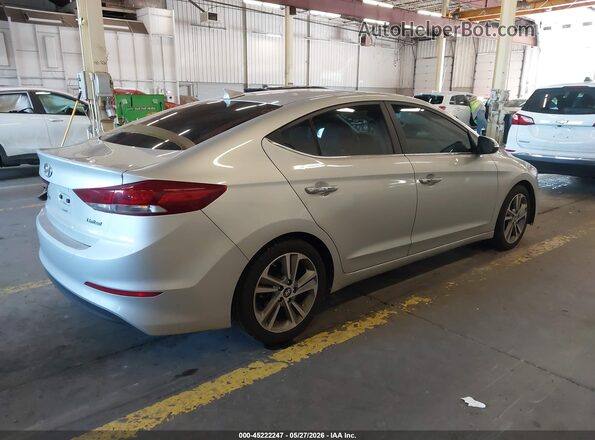 KMHD84LF6HU153547 2017 HYUNDAI ELANTRA Silver Trasero derecho