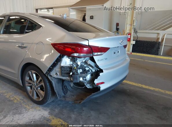 KMHD84LF6HU153547 2017 HYUNDAI ELANTRA Silver Vista frontal