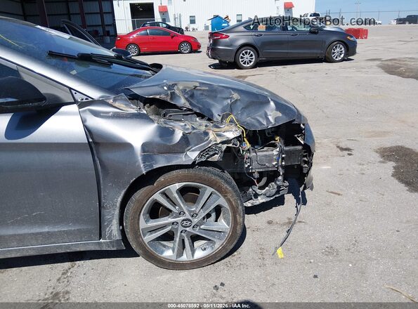 KMHD84LF6HU174544 2017 HYUNDAI ELANTRA Silver Vista frontal