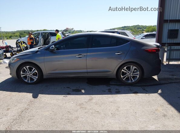 KMHD84LF6HU174544 2017 HYUNDAI ELANTRA Silver 