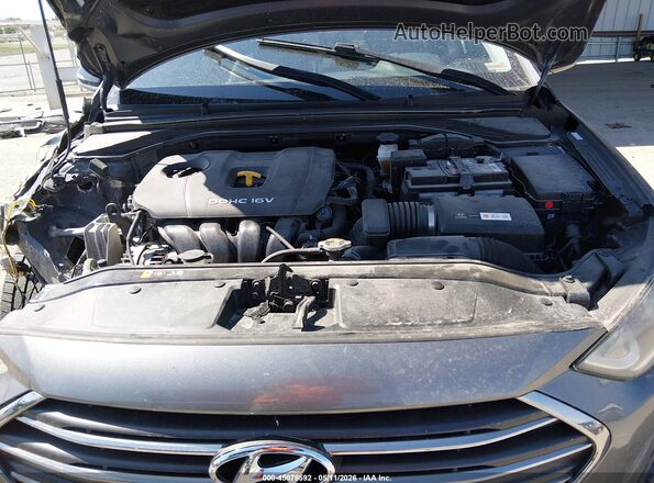 KMHD84LF6HU174544 2017 HYUNDAI ELANTRA Silver Vista trasera