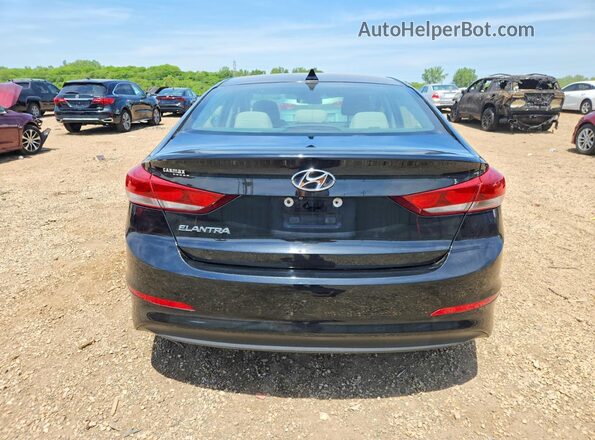 KMHD84LF6HU201399 2017 HYUNDAI ELANTRA Black 