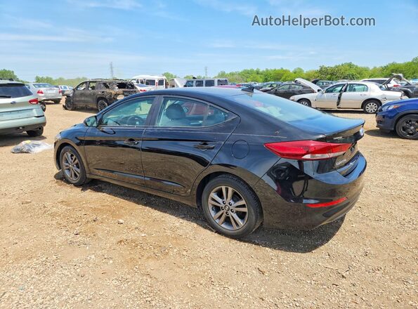 KMHD84LF6HU201399 2017 HYUNDAI ELANTRA Black 