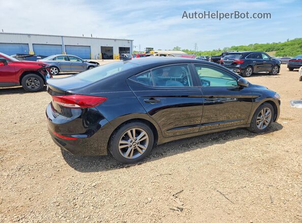 KMHD84LF6HU201399 2017 HYUNDAI ELANTRA Black 