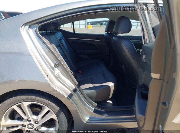 KMHD84LF6HU263420 2017 HYUNDAI ELANTRA Gray Вид наклейки з VIN-кодом