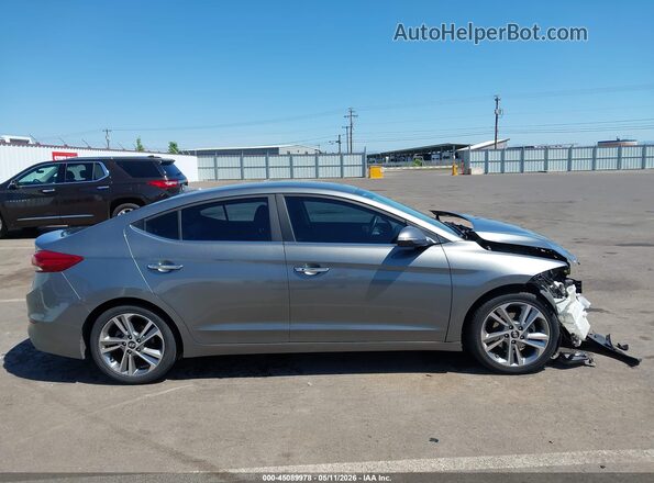KMHD84LF6HU263420 2017 HYUNDAI ELANTRA Gray Панорамний вид салону 360°