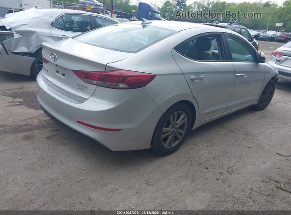 KMHD84LF6JU492038 2018 HYUNDAI ELANTRA Silver 