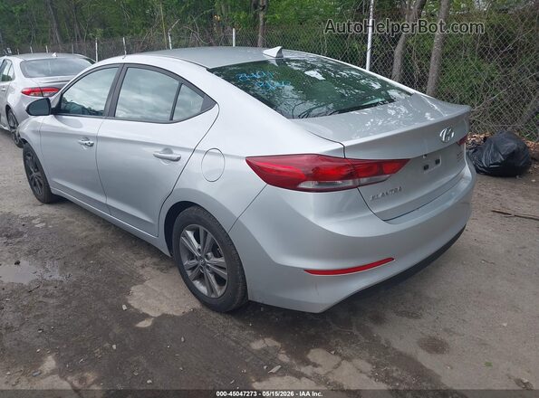 KMHD84LF6JU492038 2018 HYUNDAI ELANTRA Silver 