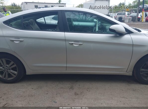 KMHD84LF6JU492038 2018 HYUNDAI ELANTRA Silver 