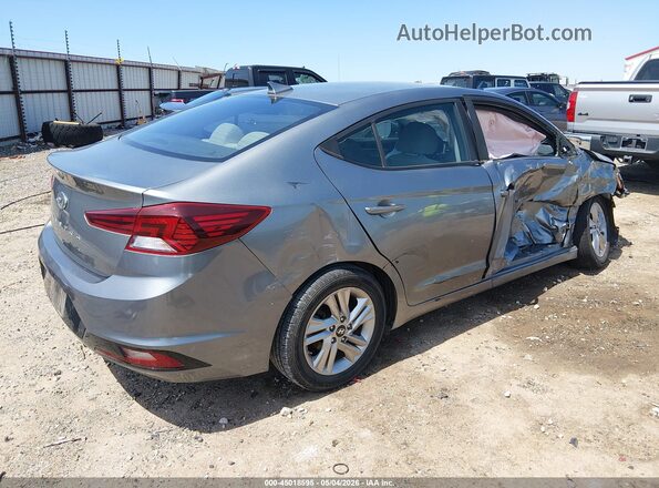 KMHD84LF6KU768896 2019 HYUNDAI ELANTRA Silver Rear right