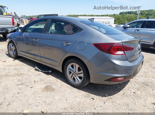 KMHD84LF6KU768896 2019 HYUNDAI ELANTRA Silver Rear left