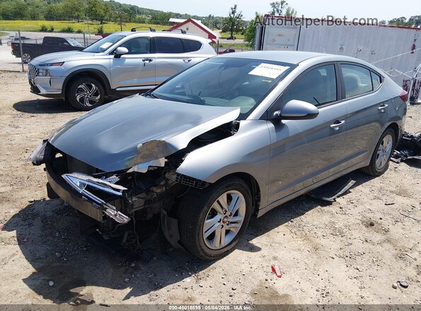 KMHD84LF6KU768896 2019 HYUNDAI ELANTRA Silver Front left