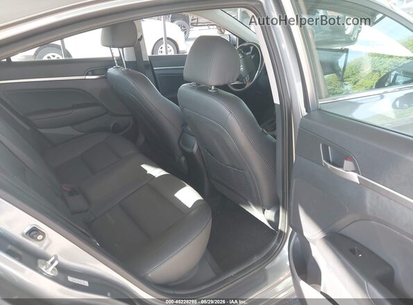 KMHD84LF6KU811391 2019 HYUNDAI ELANTRA Gray Вид наклейки з VIN-кодом