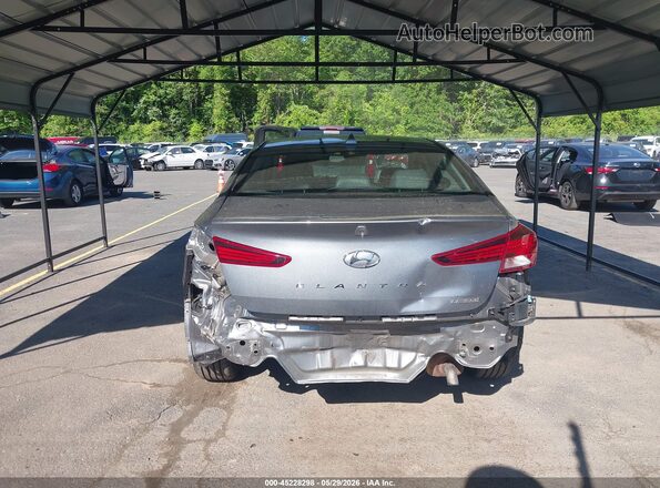 KMHD84LF6KU811391 2019 HYUNDAI ELANTRA Gray 