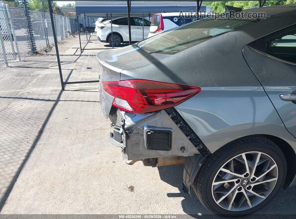 KMHD84LF6KU811391 2019 HYUNDAI ELANTRA Gray Вид спереду