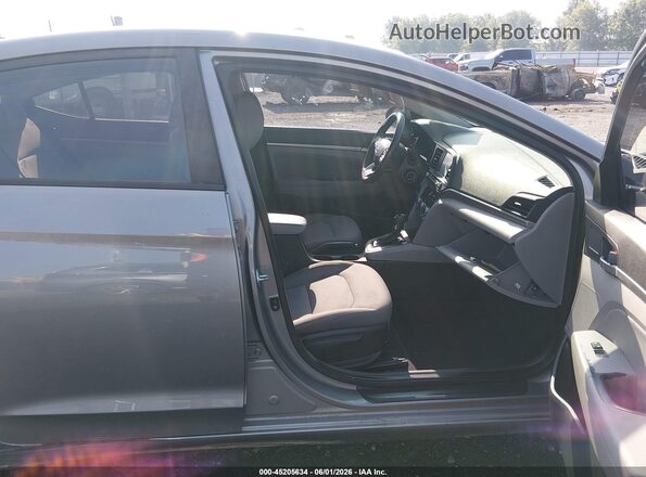 KMHD84LF6LU026550 2020 HYUNDAI ELANTRA Серый Вид салона спереди