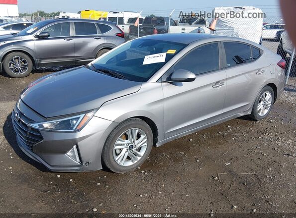 KMHD84LF6LU026550 2020 HYUNDAI ELANTRA Серый Передняя левая четверть