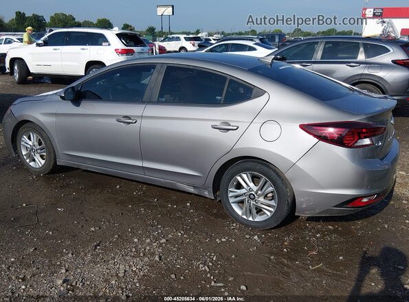 KMHD84LF6LU026550 2020 HYUNDAI ELANTRA Серый Задняя левая четверть