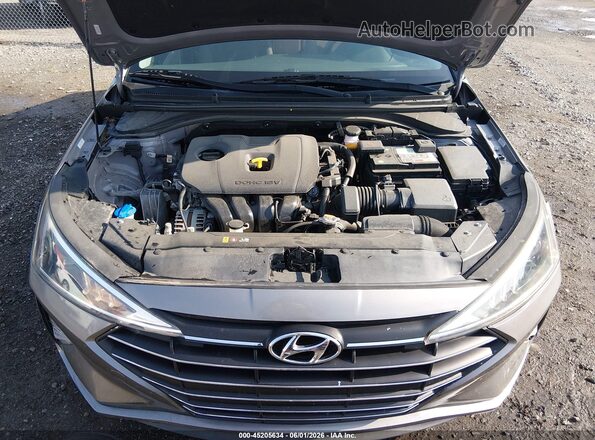 KMHD84LF6LU026550 2020 HYUNDAI ELANTRA Серый Вид сзади