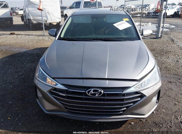 KMHD84LF6LU026550 2020 HYUNDAI ELANTRA Серый Вид щитка приборов