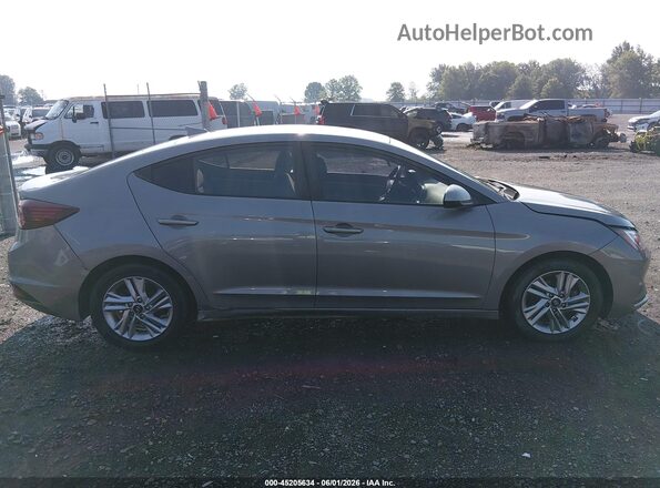 KMHD84LF6LU026550 2020 HYUNDAI ELANTRA Серый Вид задней части салона