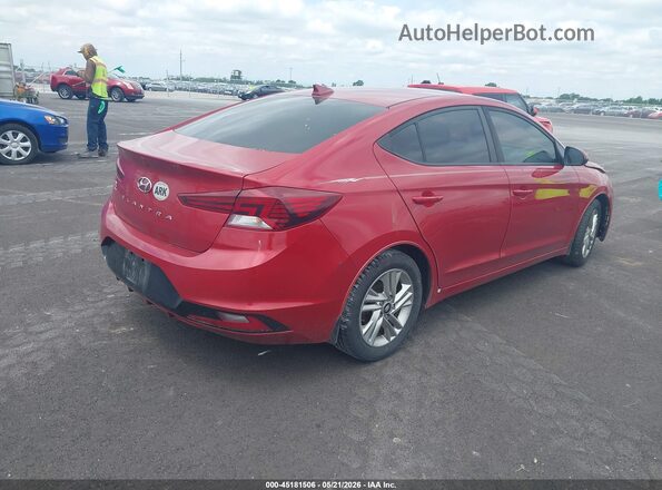 KMHD84LF6LU904607 2020 HYUNDAI ELANTRA Red Rear right