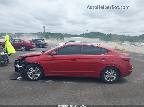 KMHD84LF6LU904607 2020 HYUNDAI ELANTRA Red 