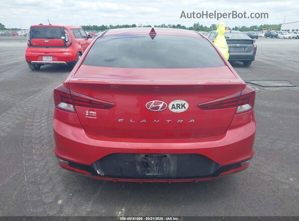 KMHD84LF6LU904607 2020 HYUNDAI ELANTRA Red 