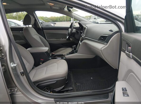 KMHD84LF6LU938689 2020 HYUNDAI ELANTRA Gray Widok wnętrza z przodu