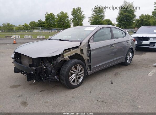 KMHD84LF6LU938689 2020 HYUNDAI ELANTRA Gray Przód lewy