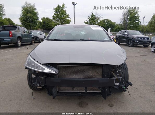 KMHD84LF6LU938689 2020 HYUNDAI ELANTRA Gray Widok z przodu