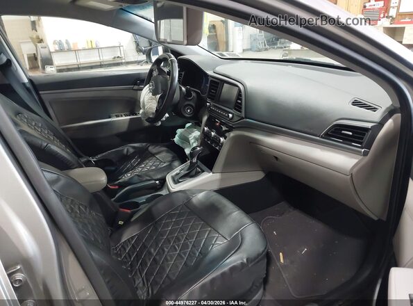 KMHD84LF6LU951328 2020 HYUNDAI ELANTRA Gray Widok wnętrza z przodu