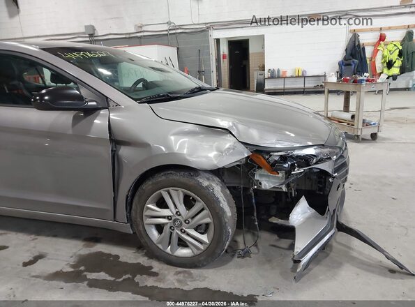 KMHD84LF6LU951328 2020 HYUNDAI ELANTRA Gray Widok z przodu